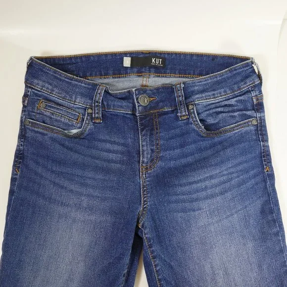 ❌ SOLD ❌Kut From The Kloth Sz 8 Natalie Mid Rise Bootcut Jeans - Picture 6 of 11